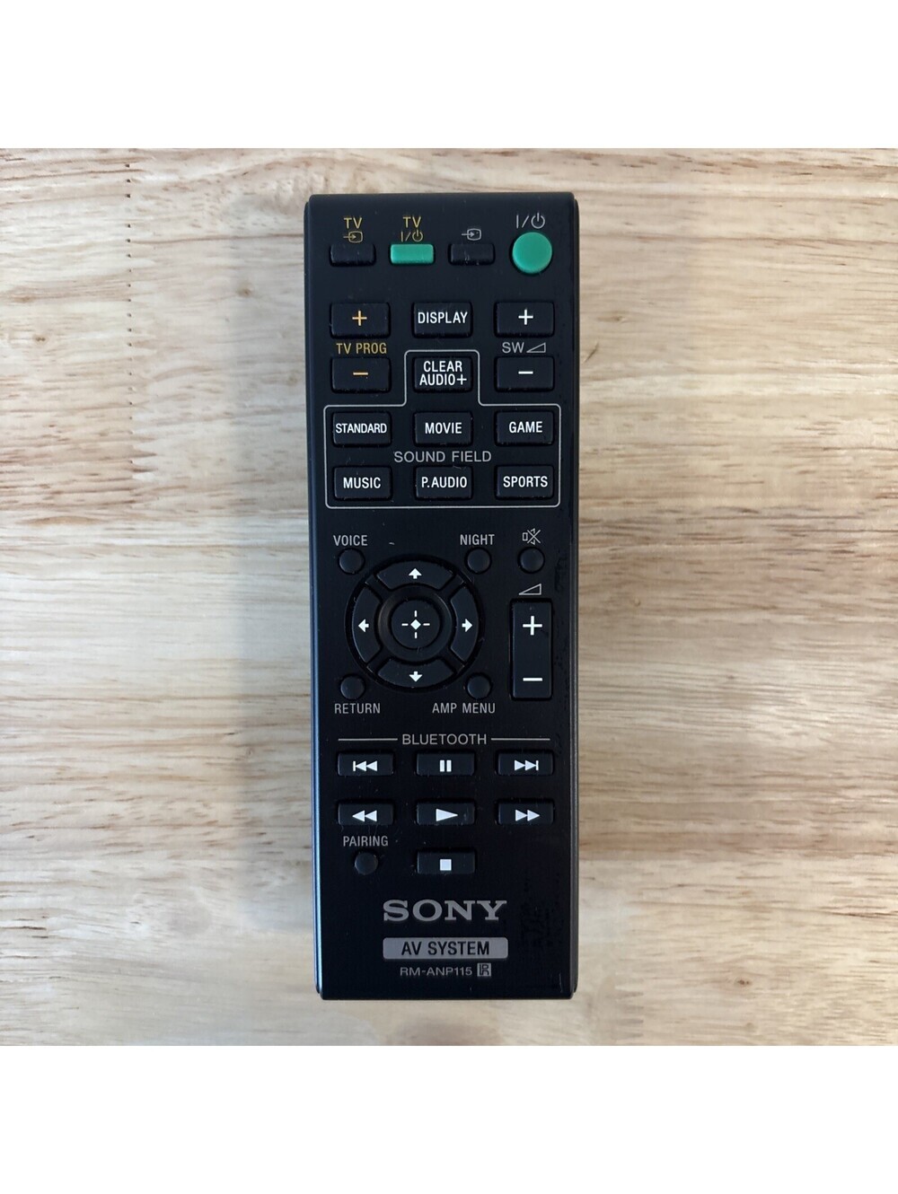 OEM Sony RM-ANP115 AV System Remote Control Tested